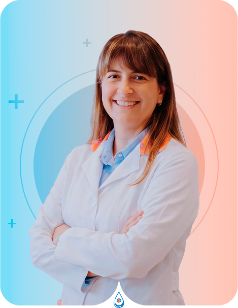 Dra. Larissa Prestes, pediatra e neonatologista da Maievah Clínica de Vacinas